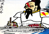 你 乃 How i feel when the Chinese waitress hand me chopsticks but handstthe resttof my friendsfforks