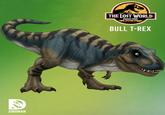 DINOMAN THE LOST WORLD JURASSIC PARK BULL T-REX