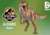 THE LOST WORLD JURASSIC PARK ALLOSAURUS Kenner P DINOMAN