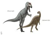 Allosaurus fragilis Camptosaurus dispar