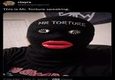 The earliest known Mr. Torture post.