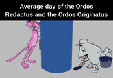 Average day of the Ordos Redactus and the Ordos Originatus