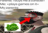 Parents: *buys me a console* Me: *plays games on it* My parents: CHEEDE PATROL