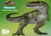 THE LOST WORLD JURASSIC PARK Kenner THRASHER T-REX DINOMAN