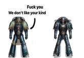 F--- you We don't like your kind 3-33