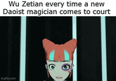 Wu Zetian every time a new Daoist magician comes to court imgflip.com