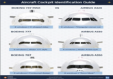 Aircraft Cockpit Identification Guide BOEING 737 MAX VS AIRBUS A320 6 windows | V-shaped sides 6 windows | Triangular corner cut BOEING 777 AIRBUS A330 6 windows | Wider 777 style 6 windows | Wider A330 style BOEING 787 4 windows Contoured design AIR52 Aviation Design&Data www.air52.com AIR52 Aviation Consulting AIRBUS A350 6 windows | "Zorro Mask" Find us on LinkedIn in