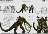 EVOLVED BEHEMOTH Zoom in for tiny hidden characters! Can you find them ?? He uses its trunk and tail as whip and trunk also release natural acid which can cause severe burns. H: 400 ft H: 370 ft L: 850 ft+ Sorry for B/W sketch this time my hand was paining because I use mouse for drawing. @goji_realm He has second pair of organic eyes on shoulders to notice incoming attacks from sides. GOJI REAL Trunk and tail can shrink and extend as much as he wants.