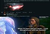 But Satele is SWTOR Yoda with an illegitimate son she didn't raise. Not Bastilla (an ancestor who was active centuries prior). GIF Θ 2 Reply Top 1% Commenter Award Share 44 BaconBurger37. 10d ago What actually makes her comparable to Yoda? Hope (cinematic trailer) Kotfe screenshot When 73 years old you reach... Look this good you will not, hmmm?