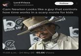 Lord Frieza @xbawxbaws Follow Cam Newton Looks like a guy that controls how time works in a scary movie for kids Black Eff act 11:08 a.m. 24 May 26 65.6K Views ect