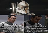 STAR WARS ZERZ COMPANY finding out we have a clone in our squad in a game set during the twilight of the clone wars finding out we have a clone in our squad in a game set during the twilight of the clone wars