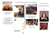 Only photos are three identical selfies Bio is either blank or says something like: "I got two kids, if you don't like that swipe left" "I got a few extra pounds if you don't like this swipe left" The two types of women on dating apps in my area Starterpack 11:38+ Vianna Yoxlerday Hello Ilellu Hello IN Inday Hey Stop saying hi to and unmatch me cyz clearly you are to god damn lazy and incapable of leading a conversation you lazy bitch f--- Lots of travel photos from exotic destinations Howdy Is that guy her ex? Hole Hello Delivered Lawyer at XYZ Law Firm Med Student at ABC University >5'8"
