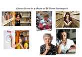 SILENCE Library Scene in a Movie or TV Show Starterpack