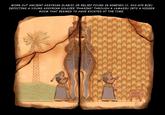 WORN OUT ANCIENT ASSYRIAN SLAB(S) OR RELIEF FOUND IN NINEVEH (C. 900-879 BCE) DEPICTING A YOUNG ASSYRIAN SOLDIER "PHASING" THROUGH A LAMASSU INTO A HIDDEN ROOM THAT SEEMED TO HAVE EXISTED AT THE TIME. m m m mm W W ARFO BARFO