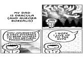 MY DAD IS DRACULA (AND AURORA BOREALIS) YOU JOURNEYED A VAST DISTANCE TO BEAR WITNESS TO THIS NATURAL PHENOMENON I HOPE I LIVE UP TO THE HYPE (D) @MYDADISDRACULA