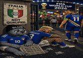 ITALIA **** FIFA WORLD CUP 2026™ FIGC NOT QUALIFIED BLUB ITALIA ORDUS 10 ITALIA DIMARCO ITALIA FUORI DAL MONDIALE 3 VOLTA DI FILA 3 VOLTA DI FILA 3 VOLTA DI FILA CAIDASH EDДuan LALADE PEPECT DŽEKO 11 0 ******