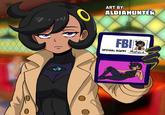 이 ART BY: ALDIAHUNTER FBI SPECIAL AGENT Matiere
