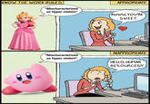It's always the cute pink guys