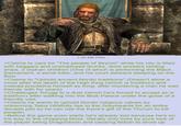 1.25 MB PNG >Claims to care for "The people of Skyrim" while his city is filled with beggars and unemployed drunks, dock workers raiding ships, 2 orphan children (One of which is performing the Black Sacrament, a serial killer, and his court steward sleeping on the floor. >Claims to "Uphold ancient Nordic traditions" (Doesn't allow a moot after the death of the High King (which is tradition) and instead proclaims himself as King, after murdering a man he was friends with for years) >Challenges Torygg to a duel (which he's forced to accept as is tradition) after walking into the Blue Palace under the guise of a friendly visit. >Claims he wants to uphold Nordic religious values by unbanning Talos (Willfully lies to the Greybeards for an entire decade just so he can use the Kyne's gift of the Thu'um to kill people) >Before the game even starts he's already lost because he's on his way to the chopping block, literally only lives by pure luck of the player being Dragonborn and causing Alduin to show up