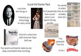 < you know who this guy is Suzuki Kid Starter Pack Following up a child prodigy for every recital Suzuki Suzuki You wanted to collect Suzuki Suzuki co Suzuki probably Suzuki 魏 Suzuki Violin School VUX PART Suzuki You'll perpetually them all, but Suzuki have a suzuki piece in your head til the day you die never did :( Variaciones ta kataka ta ta. Suzuki Violin School David Nadien Performs Suzuki Violin School Only kid in school who Volume 1 didnt know who Taylor Swift was The Swak Method Your parents and teacher made you eat, sleep, and breathe these recordings miss-iss-ipp-stop-stop fingers 2 < You graduated from this To this > KUN