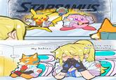 STAPSAMIS We are StarSamus Team! Pikapika! @StarYoshi_ssb My babies... They're way too adorable... doking dokim dokin