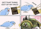 GET THAT THING OUT OF MY FACE! WARHAMMER THE LORDS OF SILENCE CHRIS WRAIGHT chomp THE LORDS OF SILENCE Plague thoughts CHRIS WRAIGHT