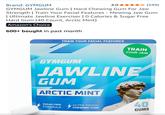 Brand: GYMGUM 4.0 (599) GYMGUM Jawline Gum | Hard Chewing Gum For Jaw Strength | Train Your Facial Features - Mewing Jaw Gum | Ultimate Jawline Exerciser | 0 Calories & Sugar Free Hard Gum (40 Count, Arctic Mint) Amazon's Choice 600+ bought in past month TRAIN YOUR FACIAL FEATURES TRAIN YOUR JAW GYMGUM® JAWLINE GUM ARCTIC MINT SUGAR FREE FORMULA ULTRA TOUGH CHEWING GUM 40 GUMS