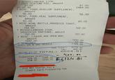 1 MISCELLANEOUS ITEM, CAKE PLATING FEE, amount 81.00 27 DP 92 1 MISC. FOOD, SCALLOP SUPPLEMENT, 81.00 2484.00 amount 56.00 56.00 1 MISC. FOOD,VEAL SUPPLEMENT, amount 60.00 60.00 1 MISC.WINE BOTTLE, PROSECCO TOAST, amount 162.00 162.00 1 MISCELLANEOUS ITEM, DEDICATED BARTENDE, amount 150.00 150.00 1 MISC. LIQUOR,4HR OPEN BAR, amount 1890.00 1890.00 TSCALLOPS 52.00 S/C: 24 % SRC REGULA 1184.40 Sub Total: Tax: 6119.40 405.41 06/06 21:37 TOTAL: 6524.81 Suggested Gratuity 22% SC 1085.70 C 400.00 25% SC 1233.75 $6,124 Did NOT Charge You a Credit Card Processing Fee