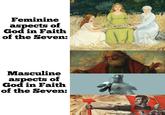 Feminine aspects of God in Faith of the Seven: Masculine aspects of God in Faith of the Seven: D