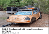 BROWNING 2025 Redwood off road teardrop camper $7,500 $12,345