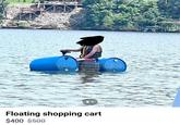 Floating shopping cart $400 $500