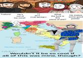 K Traitors! He's out of his mind! D. OF SAVOY D. OF MILAN וויד do it... FOR MONEY What the f--- is this p------------? Bergamo Beh REP. OF VENICE Trieste VENICE Parma ALUZZO GENDA MODENA REP LUCCA FLORENCE Nice REP. OF GENOA FLORENCE Leg Ancona Perugia Corsica Sardinia pany SIENA PAPAL STATE NAPLES KINA Tyrrhenian Sea PALERMO KINGDOM C SICILY Mediterranean Sea Sicily OTTO tania MALTA He makes some good points! Wouldn't it be so cool if all of this was mine, though?