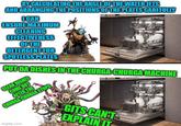 BY CALCULATING THE ANGLE OF THE WATER JETS AND ARRANGING THE POSITIONS OF THE PLATES CAREFULLY ICAN ENSURE MAXIMUM CLEANING EFFECTIVENESS OF THE DETERGENT FOR SPOTLESS PLATES PUT DA DISHES IN THE CHURGA-CHURGA MACHINE CLEAN DISHES COME OUT AFTER THE CHURGA CHURGA STOPS imgflip.com GITS CAN'T EXPLAIN IT