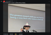 r/technicallythetruth • 8mo ago ← TTT whocaresbilly Gossiping is just collecting data. The greatest research skill you can have is being a nosy bitch who wants to find out 56K 240 1 Share