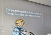 The greatest research skill you can have is being a nosy bitch who wants to find out