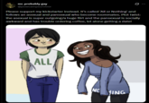 mr. probably gay @powcampsurvivor 0 Please support my kickstarter instead. It's called 'All or Nothing' and follows an asexual and pansexual who become roommates. Plot twist: the asexual is super outgoing/a huge flirt and the pansexual is socially awkward and has trouble ordering coffee, let alone getting a date! ALL NO HING