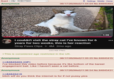 Board /r9k/ - ROBOT9001 Anonymous Settings Mobile Home 06/17/26(Wed)11:04:04 No.84845403 I couldn't visit the stray cat I've known for 6 years for two weeks, this is her reaction Stray Paws Clips ▷ 4M 2mo ago 333 KB PNG >This is considered age restricted in the UK. Anonymous >>84845403 (OP). 1:38 06/17/26(Wed)11:05:25 No.84845415 I've blocked this video before because it's like bottom of the bareel engagement bait. Like I haven't seen a cat before. Anonymous >>84845415 06/17/26(Wed)11:06:54 No.84845431 bitch w-- do you think the internet is for if not p---- pics