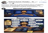 Kishore kumar Thotaku... 2nd + Follow Talent Acquisition | Connecting Top Talent ... 12h • Recruiters often go to sleep thinking about candidates, interviews, hiring targets, sourcing strategies, offer negotiations, employer branding, and business... more Normal people... REST RECHARGE REPEAT Recruiters... TOMORROW IS A NEW OPPORTUNITY 10:30 PM COMMAND CENTER .SOURCING ⚫ OUTREACH ⚫ INTERVIEWS ⚫ FOLLOW UPS .NEGOTIATIONS • REPORTS RECRUITER FUEL Will the client move forward? Did I make the right call? Did I respond to all candidates? Why did that strong candidate ignore me? Is the JD clear enough? 0000 Where will I find passive talent? Should I automate more? TODAY'S PLAN SOURCE * SCREEN SHORTLIST *SCHEDULE *REPEAT TOADLINE F SOURCE SCROIDATES SIVE CAFPITEES SCHOR DATES REMENDERS UNREAD 147 Candidates Live Updates Calendar Reminders Too many open position! Budget freeze... again? Too many open positions! Will I hit my target this month? REMEMBER: • Updates .Client Info- Targets alignity Solutions