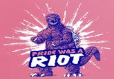 PRIDE WAS A RIOT