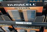 ACELL SACELL CELL AA48 DURACELL GUARANTEED 10 YEARS IN STORAGE A ZIZIZIE ACELL RANTEED YEARS CONICELL LAVIANTE ADUIE DURACELL AA MNISOD 1.5V LRE DURACELL DURACELL DURACELL MAN 2031 MAR 2031 DURACELL AA DURACELL DURACELL AA 15V-LRO DURACELL MAR 2031 DUDACELL MAR 2031 DURACELL DURACELL DURACELL DURACELL 0041333663791 #0045418 DURACELL ALKALINE BATTERIES AA 48 PACK HZ 178 YOU PAY $20.49 DURACELL AA48 DURACELL GUARANTEED 10 YEARS DURACELL DURACELL DURACELL DURACELL DUDA