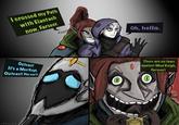 I crossed my Path with Elantach now, Farseer. *snif Oh, hello. Outcast! It's a Mon'Keigh, Outcast! You can't! There are no laws against Mon'Keigh, Farseer! @Raszard EMPERO PROTECTS