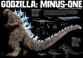 GODZILLA: MINUS-ONE GODZILLA MINUS-ONE (MUTATED FORM) Gojira gojira (Neo-type) Height: 164' (50m) Length: 328' (100m) Weight: 20,000 tons CREATURE FEATURES by JOHN LEE SCHNEIDER Although the 1954 Godzilla has long been documented in the literature, retroative research points to the creature that attacked Japan in 1947 as the first known kaiju. The '54 creature could even be the same beast, regenerated and evolved. This creature was also purportedly documented years before, in much smaller form, on Odo Island, apparently an amphibious tyrannosaur-like remnant theropod, grown and mutated after exposure to H-bomb testing. Carcharodon carcharias 1 Vatter GODZILLA (ODO ISLAND FORM) Unnamed Genus/species, possibly synonomous with Godzillasaurus rex Height: 49' (15m) Length: Unrevealed Weight: Unrevealed
