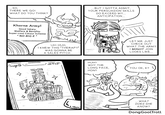 ...SO, THERE WE GO! WHAT DO YOU THINK? ...BUT I GOTTA ADMIT, YOUR PERSUASION SKILLS DO EXCEED MY... ANTICIPATION... Khorne Army! Good Salary Welfare & Benefits Super-cool Colour Scheme * NO BIG E * UH-HUH, I KNEW THIS "THERAPY" WAS GONNA BE A SALES PITCH... Orange 三 HUH? WHY THE LONG FACE, HON? LET ME JUST CHECK OUT WHAT THE ARMY I MIGHT JOIN LOOKS LIKE... YOU OK, K? WHAT DOES SHE KNOW? DongGoolTroll