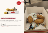 MAX CHOCO CHURROS DELUXE Churro bites fyldt med chokolade. Serveres med is, chokoladetopping og krymmel. 0,3 kg CO2e Allergisk? Læs mere om ingredienser og allergener i vores produktinformation. LIGE NU! Х