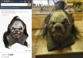amazon.com.au Sign in Search Amazon.com.au Q Delivering to Sydney 2000 (Change) Brand: Trick Or Treat Studios Trick Or Treat Studios Lurtz Uruk-Hai Leader Lord of the Rings Officially Licensed Mask 3.1✶✶✶✶✶ (3) -20% $14885 RRP: $186.00
