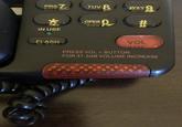 PRS Z TUV & WXY * OPER IN USE ELASH. VOL PRESS VOL + BUTTON FOR 31.5dB VOLUME INCREASE