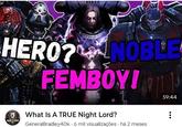 HERO? NOBLE FEMBOY! 40K LORE What Is A TRUE Night Lord? GeneralBradley40k · 6 mil visualizações há 2 meses 59:44