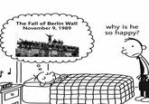 2:45 The Fall of Berlin Wall November 9, 1989 why is he so happy? LONG LIVI LAN WAL 1 °