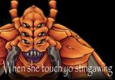 TEDD ZERO When she touch yo stingawing