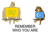 Uyghur Khaganate C⭑ Uyghurs now REMEMBER WHO YOU ARE